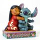 'Ohana Means Family' - Lilo hugging Stitch figurine (Jim Shore Disney Traditions)
