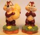 Chip 'N Dale with peanut salt & pepper shakers