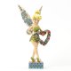 'Love And Best Wishes' - Tinker Bell with heart-shaped flower bouquet figurine (Jim Shore Disney Traditions)