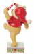 PRE-ORDER: 'Christmas Sweetie' - Winnie the Pooh with candy cane Christmas figurine (Jim Shore Disney Traditions) - 3