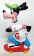 Goofy riding a skateboard Disney PVC figurine