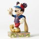 'Batter up' - Mickey Mouse playing baseball figurine (Jim Shore Disney Traditions) - 0