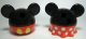 Mickey and Minnie ear bodies salt and pepper shaker set