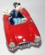 Goofy in red convertible music box - 1