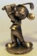 Mickey Mouse playing golf pewter Disney figure