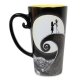 Jack Skellington and Sally 'Love is Eternal' Disney latte coffee mug - 2