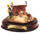 Fiddler Pig's stick house Disney figurine (Walt Disney Classics Collection - WDCC) - 0