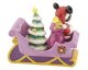 Mickey Mouse and Christmas tree on sleigh salt & pepper shakers - 1
