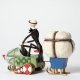 'Christmas Delivered' - Jack Skellington on snowmobile figurine (Jim Shore Disney Traditions) - 2