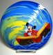 Mickey's magical whirlpool decorative plate