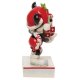 Mickey Mouse 'black, white, red, and green' stacked presents Christmas figurine (Jim Shore Disney Traditions) - 2