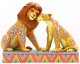 'Savannah Sweethearts' - Simba and Nala figurine (Jim Shore Disney Traditions)
