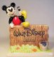 Mickey Mouse painting a Schmid sign Disney figurine