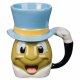Jiminy Cricket sculpted figural Disney coffee mug