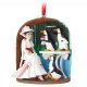 Mary Poppins and penguin waiters Jolly Holiday Disney sketchbook ornament (2018) - 0