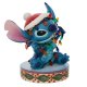 Stitch wrapped in Christmas lights figurine (Jim Shore Disney Traditions) - 3