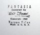 Vernon Kilns Disney 'Fantasia' 10.5 inch plate #1 (1940) - 2