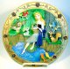 'Once Upon A Dream' - Sleeping Beauty with woodland animals 3D decorative plate - 0