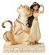 'Wondrous Wishes' - Jasmine and Rajah 'White Woodland' figurine (Jim Shore Disney Traditions)