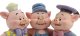 'Squealing Siblings' - Three Little Pigs figurine (Jim Shore Disney Traditions) - 1