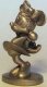 Minnie with her hands behind her back pewter figure