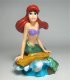 Ariel on rock Disney PVC figure (2012)