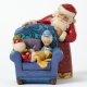 'And to All a Good Night' - Huey, Dewey & Louie with Santa figurine (Jim Shore Disney Traditions) - 1