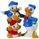 Donald Duck with Huey, Dewey & Louie magnetized salt & pepper shaker set