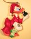 Donald Duck coal-in-stocking Disney ornament