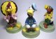 Donald Duck & Panchito & Jose Carioca ceramic lamp bases set - 0