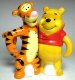 Winnie the Pooh and Tigger hugging magnetized salt and pepper shaker set