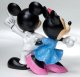 Disney's Minnie and Mickey Mouse dancing disco figurine - 1