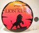 Lion King logo and silhouette jumbo button