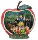 PRE-ORDER: Snow White and the Seven Dwarfs apple scene figurine (Jim Shore Disney Traditions)