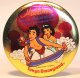 Aladdin's Great Adventure button, featuring Aladdin, Jasmine & Abu