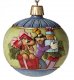 Goofy and Pluto ball ornament (Jim Shore Disney Traditions)