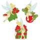 Tinker Bell with ball ornament Disney pin - 1