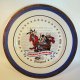 America on Parade plate, featuring Mickey Mouse, Goofy and Scrooge McDuck - 0
