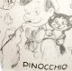 Pinocchio and Figaro model sheet Classic Disney coffee mug - 4