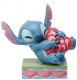 PRE-ORDER: Stitch hugging heart figurine (Jim Shore Disney Traditions)
