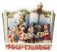 'Merry Christmas' - Mickey's Christmas Carol storybook figurine (Jim Shore Disney Traditions) - 1