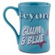 Eeyore Glum and Blue Mug - 1