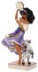 'Twirling Tamborine Player' - Esmerelda and Djali figurine (Jim Shore Disney Traditions) - 1