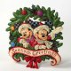 'Season's Greetings' - Mickey Mouse & Minnie Mouse wreath