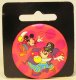 Mickey Mouse & Pegleg Pete pirates button