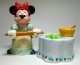 Minnie Mouse baking with rolling pin salt and pepper shaker set