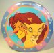 Adult Simba & Nala jumbo button