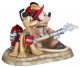 Courage Under Fire - Mickey Mouse & Pluto fireman figurine