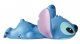 Stitch laying down Disney miniature figurine