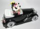 Minnie and Mickey Mouse in black convertible 'Hooray for Hollywood' Disney music box - 4
